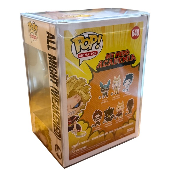 Funko Pop! Animation My Hero Academia All Might Weakened‎ GITD Vinyl Figure - Picture 2 of 3